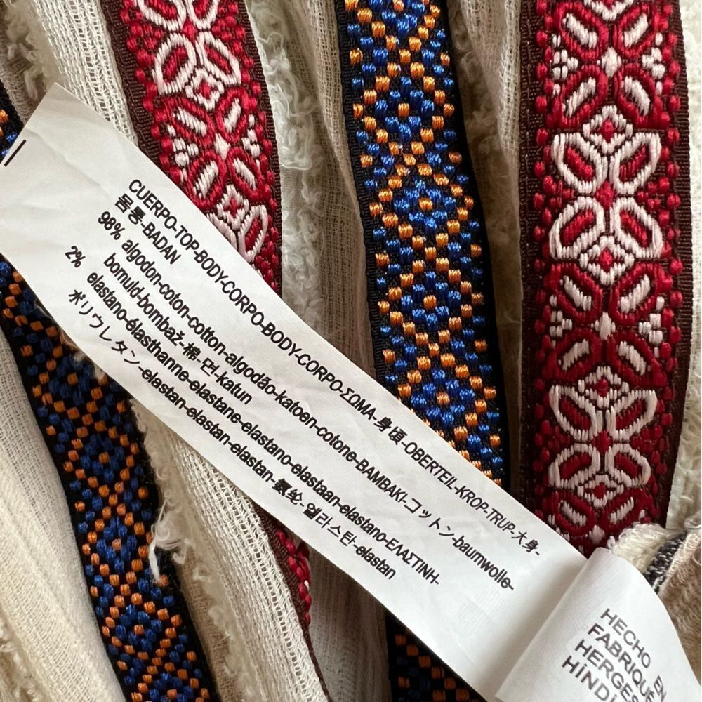 ZARA LONGLINE BOHO DUSTER - Picture 8 of 16